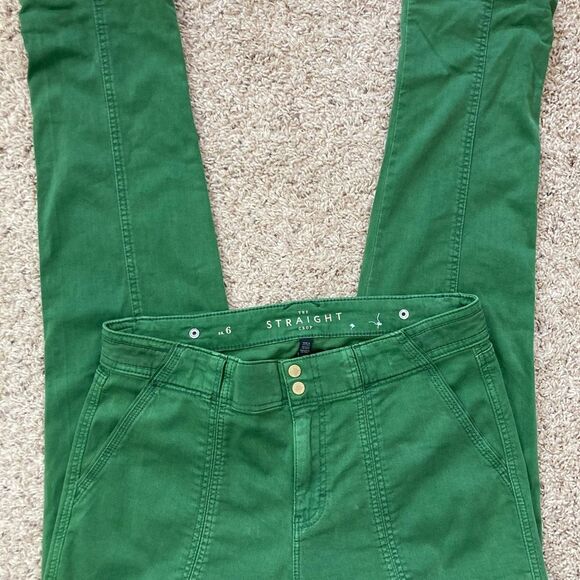 White House Black Market Straight Crop High Waist convertible length cargo pants - Picture 2 of 14